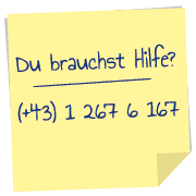 Du brauchst Hilfe? +43 1 267 6 167
