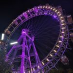 Riesenrad violett